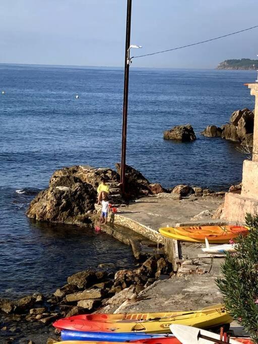 Cabanon Moderne, Les Pieds Dans L'Eau, 2 Chambres Le Pradet Bagian luar foto