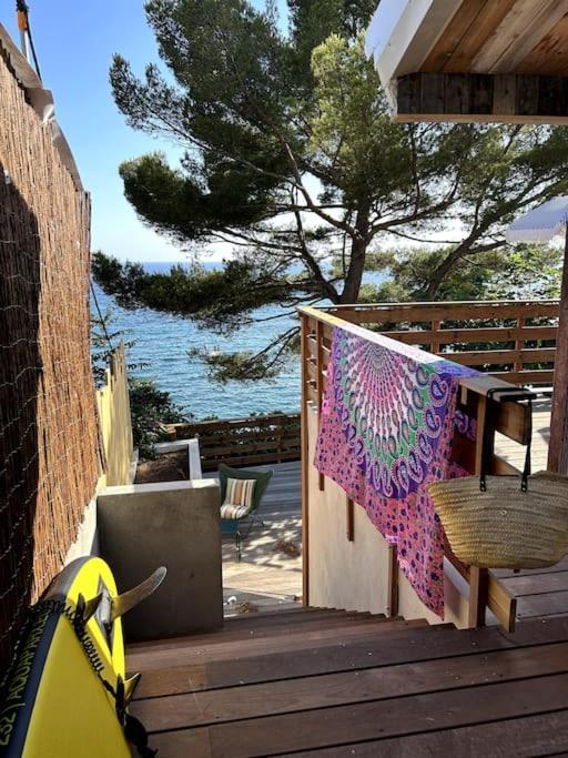 Cabanon Moderne, Les Pieds Dans L'Eau, 2 Chambres Le Pradet Bagian luar foto