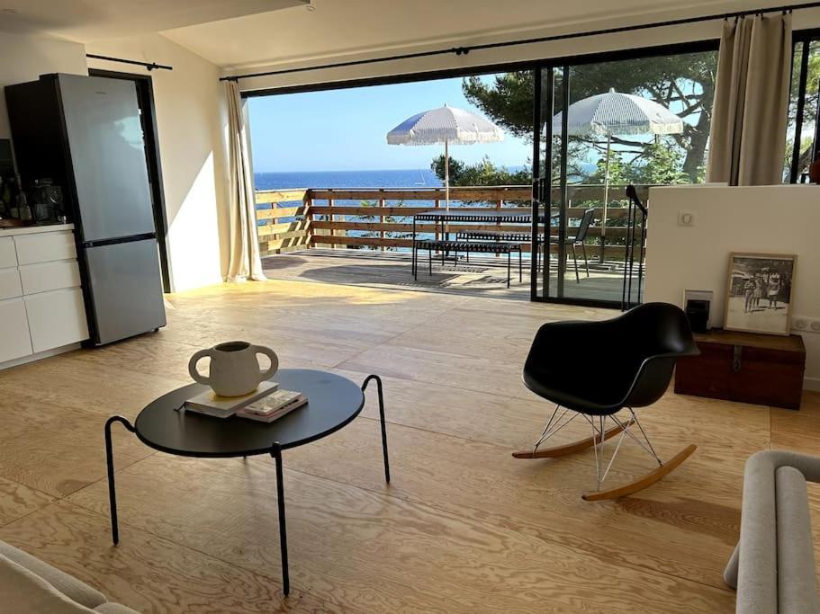 Cabanon Moderne, Les Pieds Dans L'Eau, 2 Chambres Le Pradet Bagian luar foto