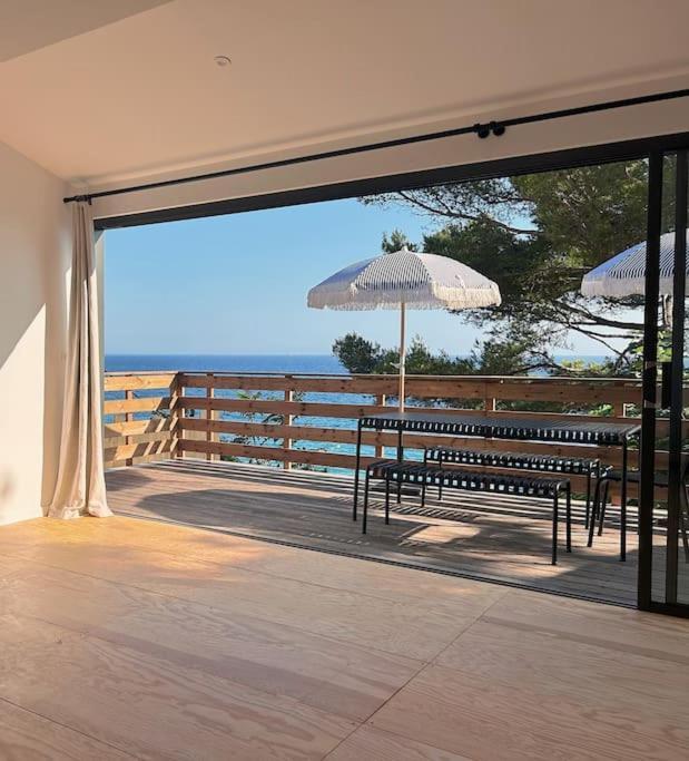 Cabanon Moderne, Les Pieds Dans L'Eau, 2 Chambres Le Pradet Bagian luar foto